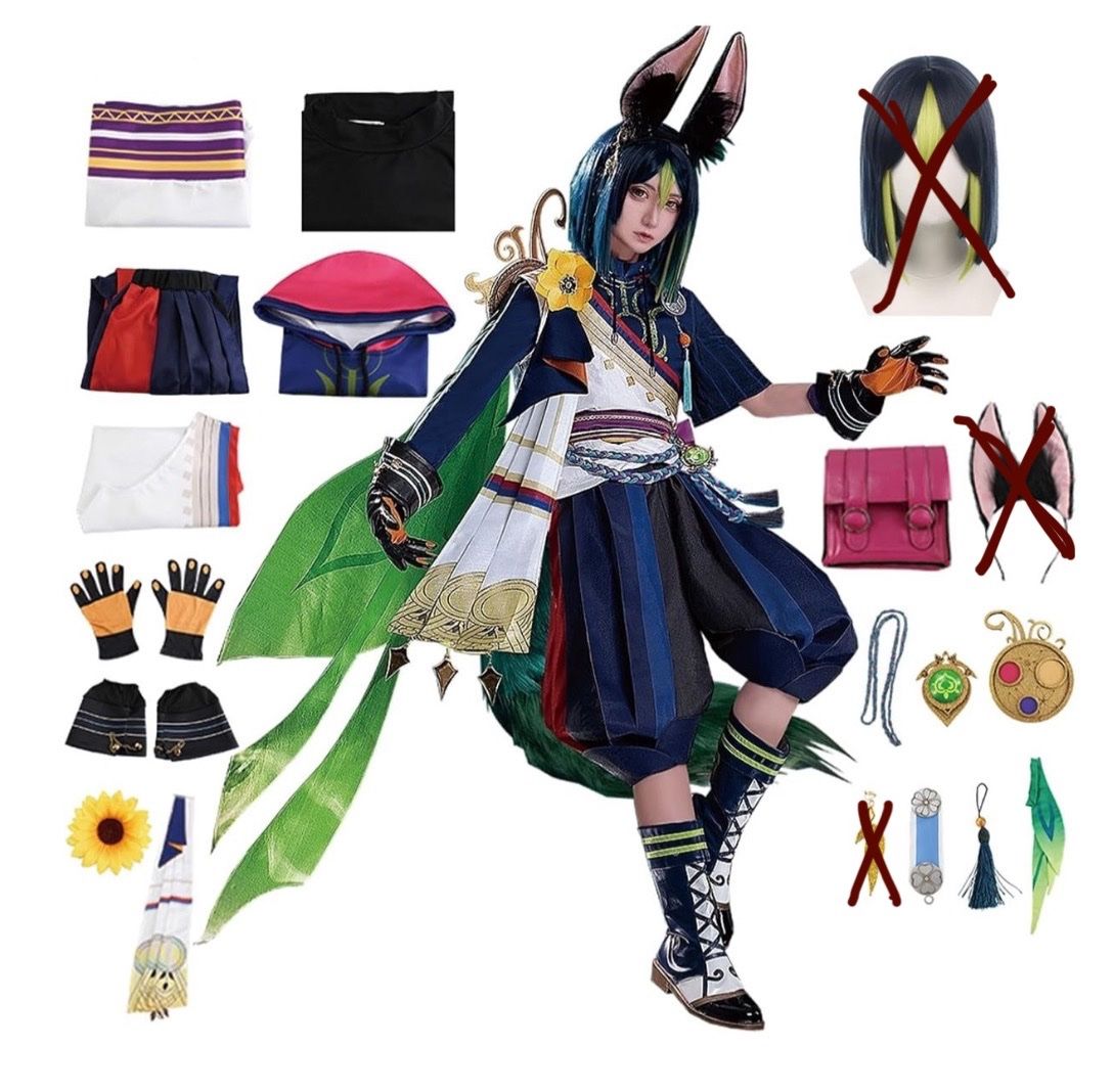 Costumi: Doki Doki Tighnari Cospaly – Nuovo (secondo la descrizione) da Andelfingen venduto da Good_Quality 1