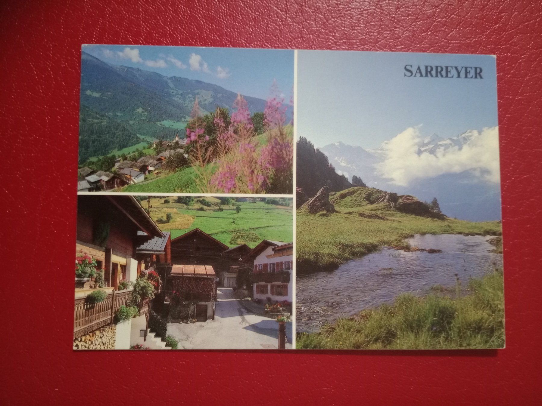 Ansichtskarten: Sarreyer Wallis mehrbildrig (955) – Gebraucht aus Küttigen von Melisch1000