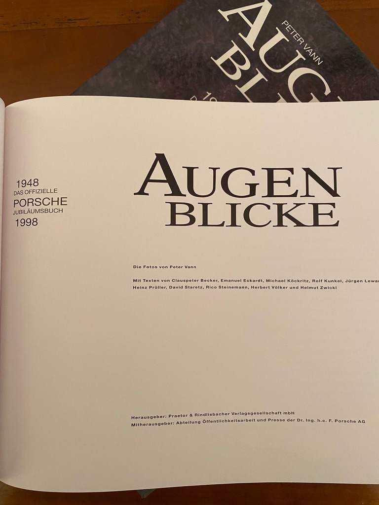 Libri: Porsche Augenblicke – Nuovo (secondo la descrizione) da Morges venduto da VintageMemories 8