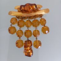 Aussergewöhnliche  VINTAGE BROSCHE
