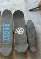 Set di 3 skateboard usati in condizioni variabili