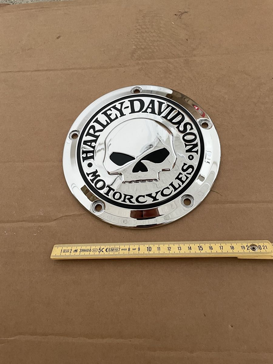 Harley-Davidson Tutti i ricambio per moto: Kupplungsdeckel WILLIE G SKULL Harley Davidson – Nuovo (secondo la descrizione) da Rothenburg venduto da hektor06 1