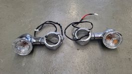 Triumph Thunderbird Blinker vorne mit Gabel Halterung