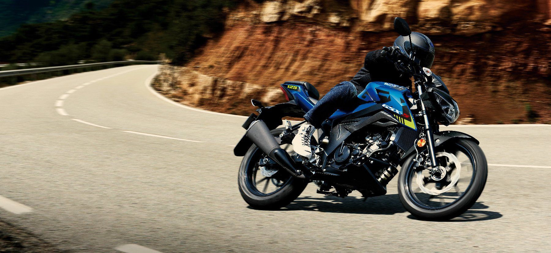 Suzuki Strasse: neue Suzuki GSX 125 blau – Gebraucht aus Seewen SO von Eliane-Nora 2