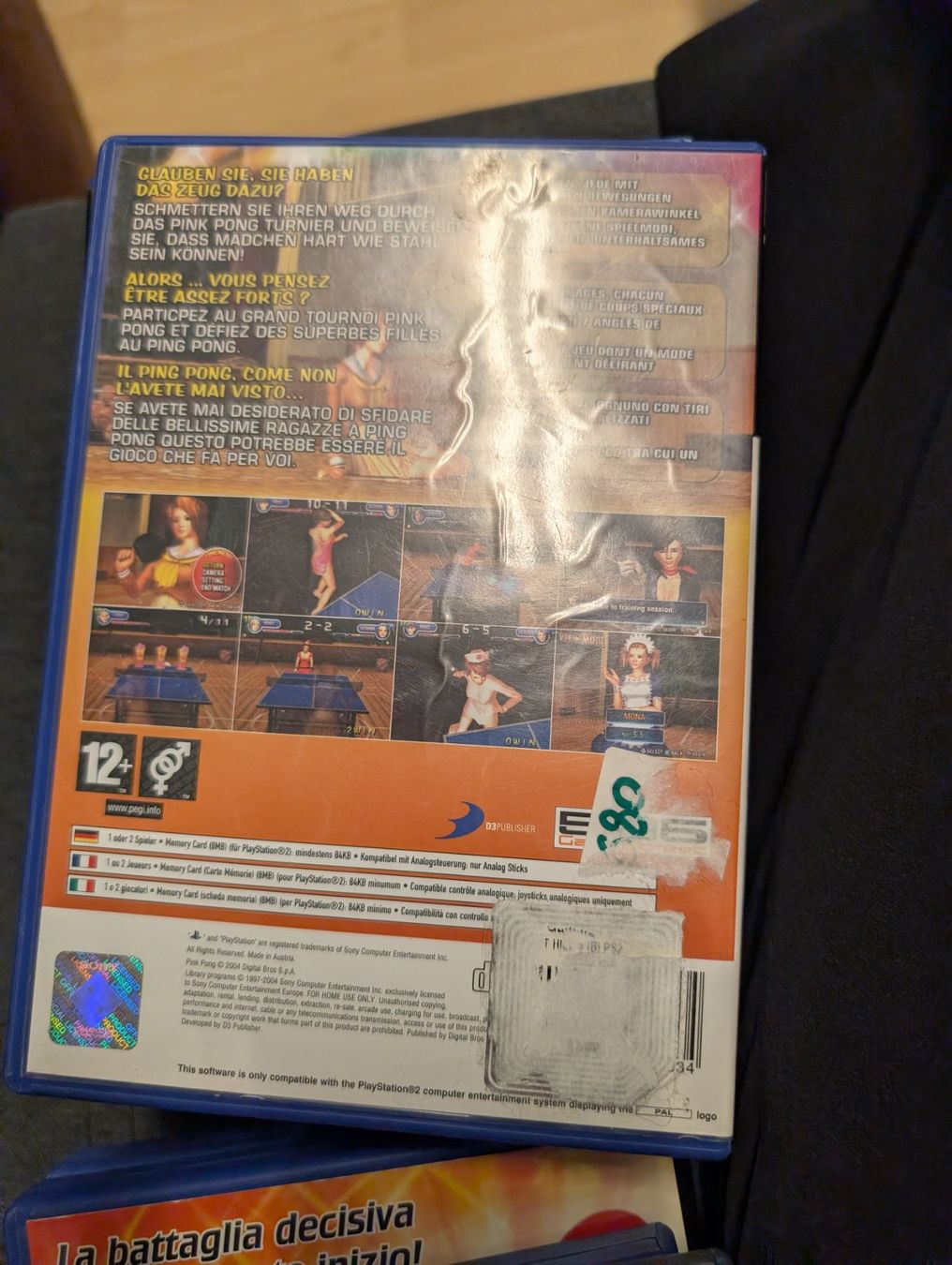 Spiele: Pink pong Sony playstation 2 – Gebraucht aus Giubiasco von Ticinerd 1