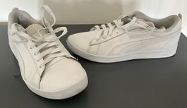 Weisse-Puma Sneaker-Grösse 39