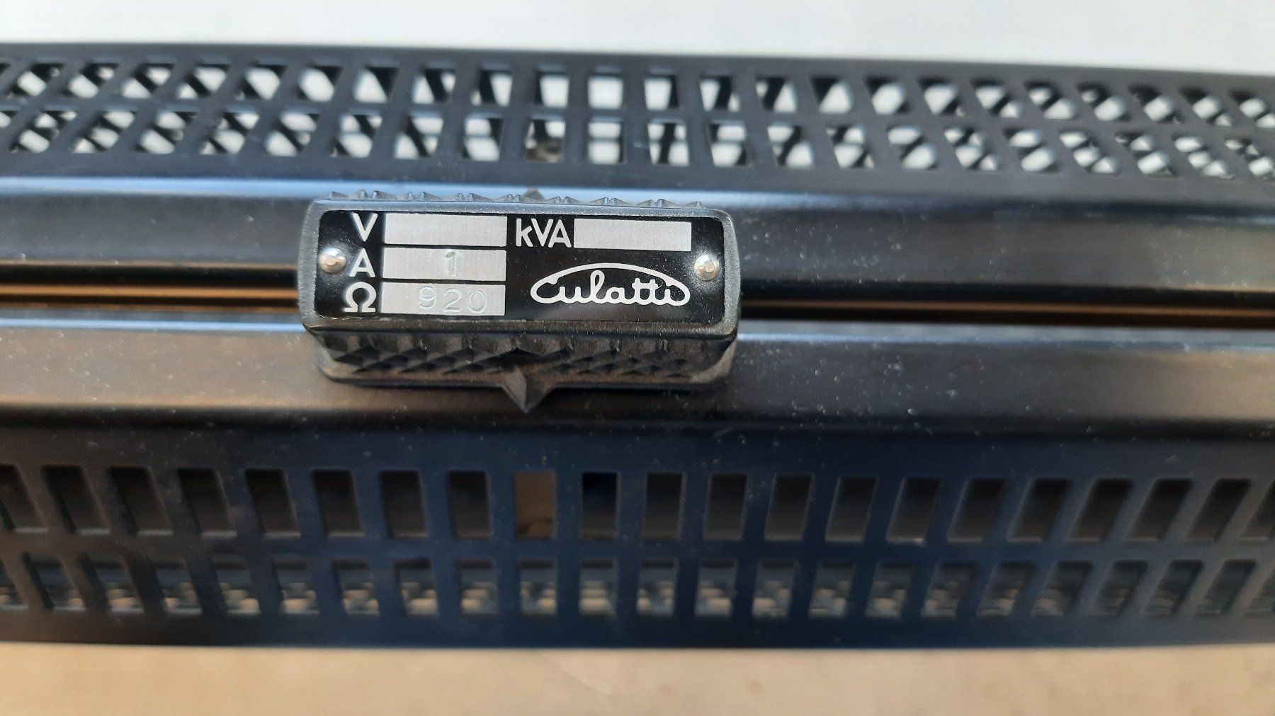 Componenti elettronici: rhéostat Culatti 920ohm 1A – Usato da Attalens venduto da Gmsa68 2