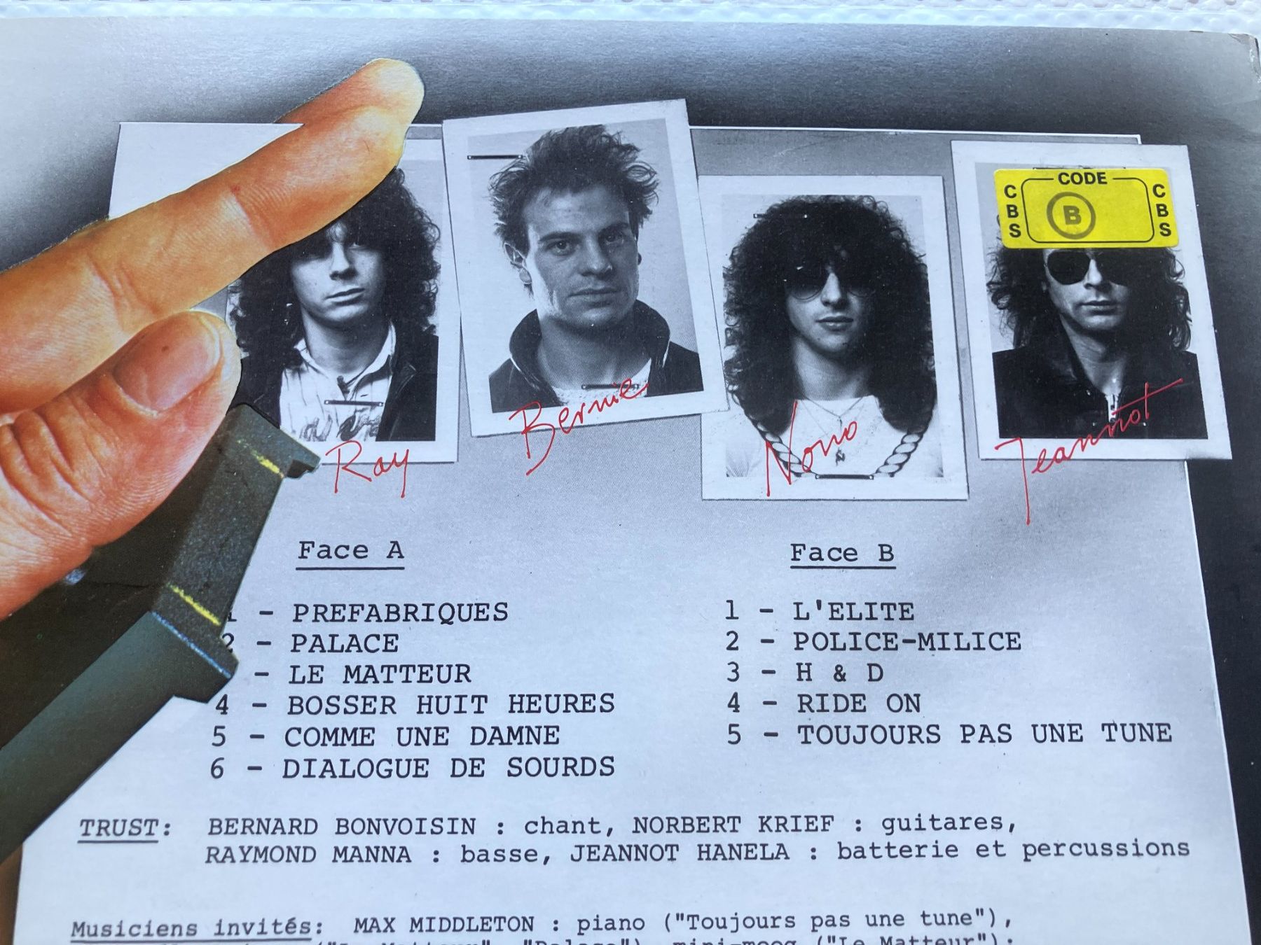 Dischi in vinile: Trust – Usato da Aarwangen venduto da Jukebox3 3