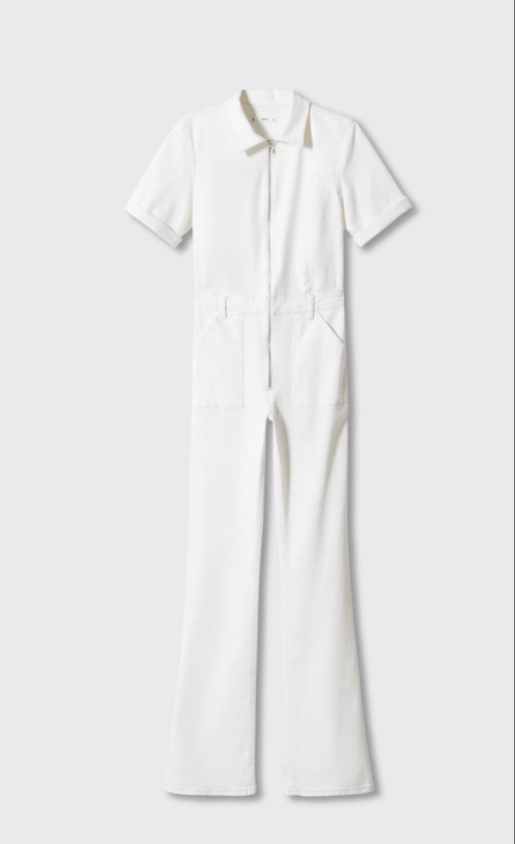 Mango Tute: Chic White Summer Jumpsuit - Size M - Perfect Condition – Usato da Montreux venduto da m.mlkstn 2
