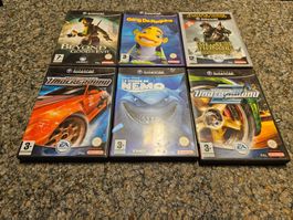 Gamecube 6 Games: Alles französische Versionen