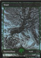 TCG Magic The Gathering MTG De VOW 276 FOIL BASIC LAND Wald