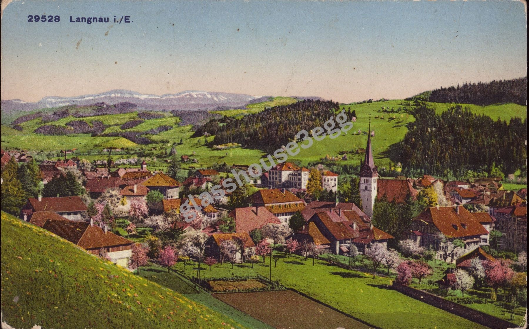 Cartoline postali: AK Langau im Emmenthal – Usato da Eggersriet venduto da glasshouse3egg