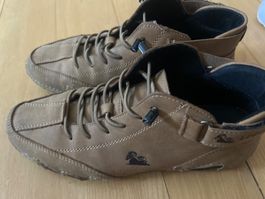 Lowa Halbschuhe Leder braun gebraucht guter Zustand