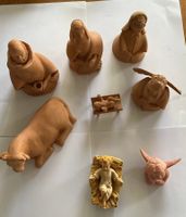 Krippenfiguren aus Ton