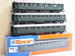 Roco 4 x SBB Personenwagen Set - H0 44731 & mehr