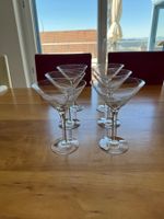 6 Kosta Boda Martini / Cocktail Gläser