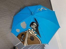 Origineller Piraten Regenschirm für Kinder