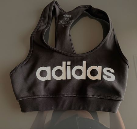 Adidas Sport BH, Schwarz, Grösse XS Fitness bustier top