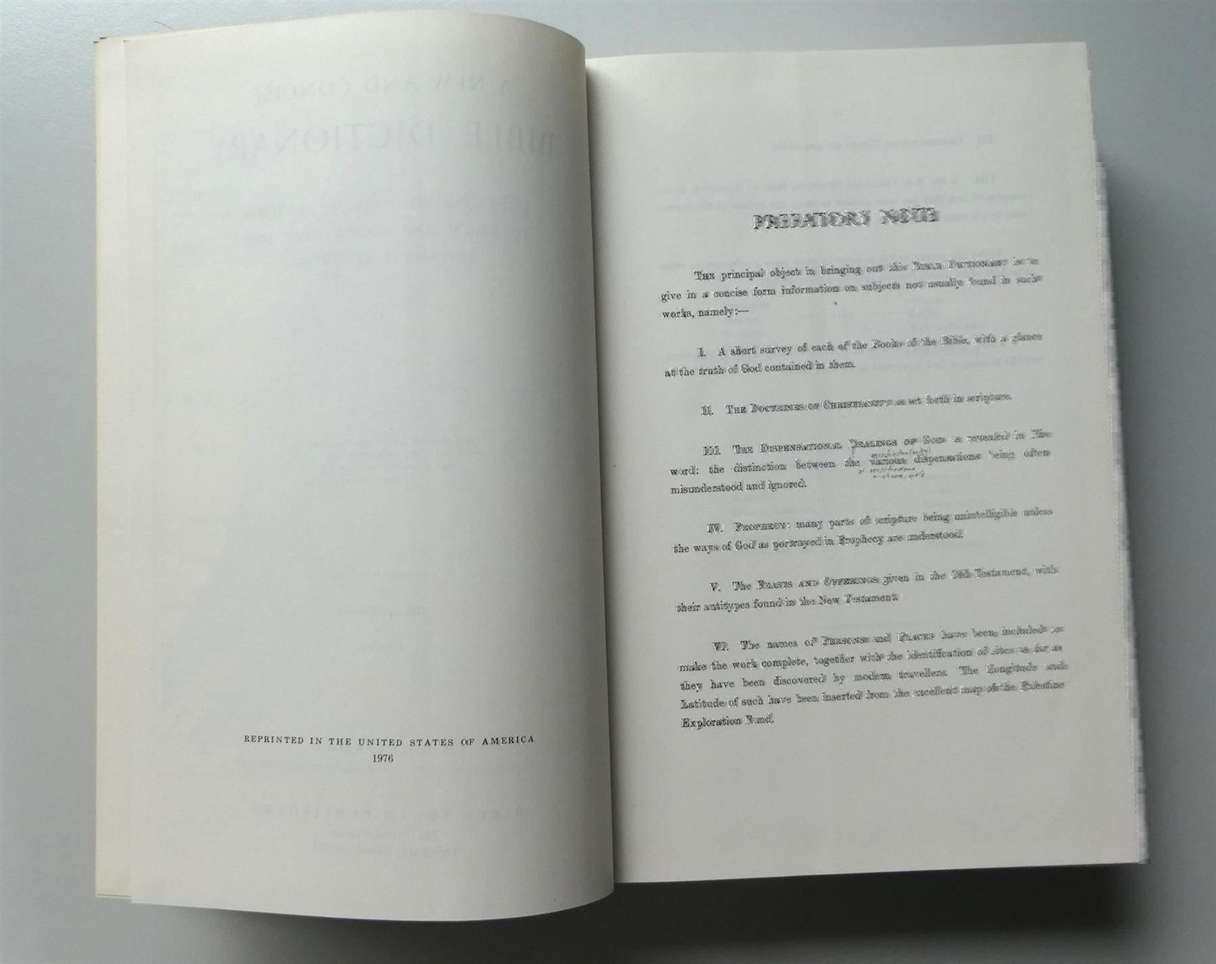 Libri: Morrish New and Concise Bibel Wörterbuch Lexikon – Usato da Frauenfeld venduto da Astra13 4
