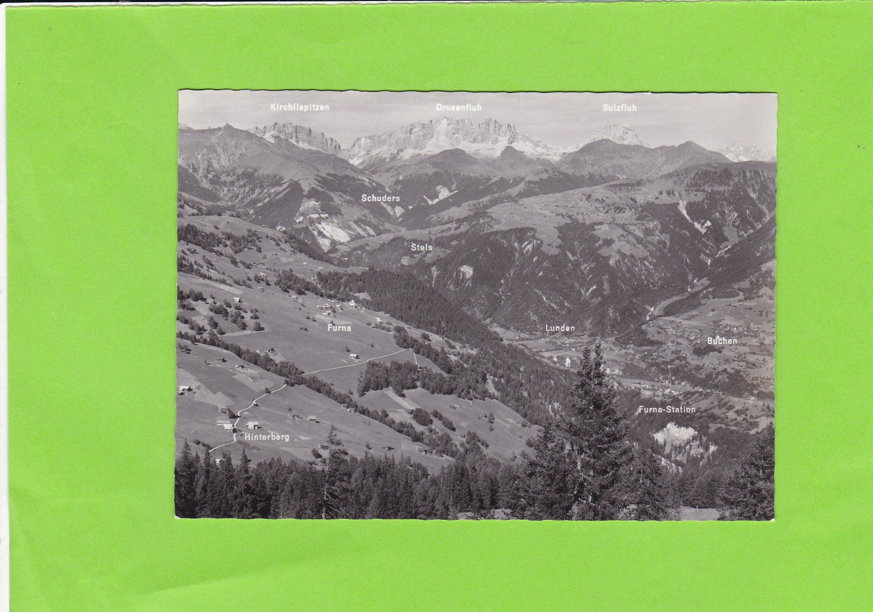 Cartes postales: Furna GR – D'occasion à St. Peterzell par neckertal