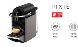 UNGEÖFFNET NEU ❤️ Nespresso PIXIE TITAN +Kapseln + Dekalk