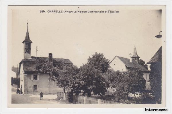 Cartes postales: Chapelle VD // La Maison Communale – D'occasion à Basel par intermezzo12