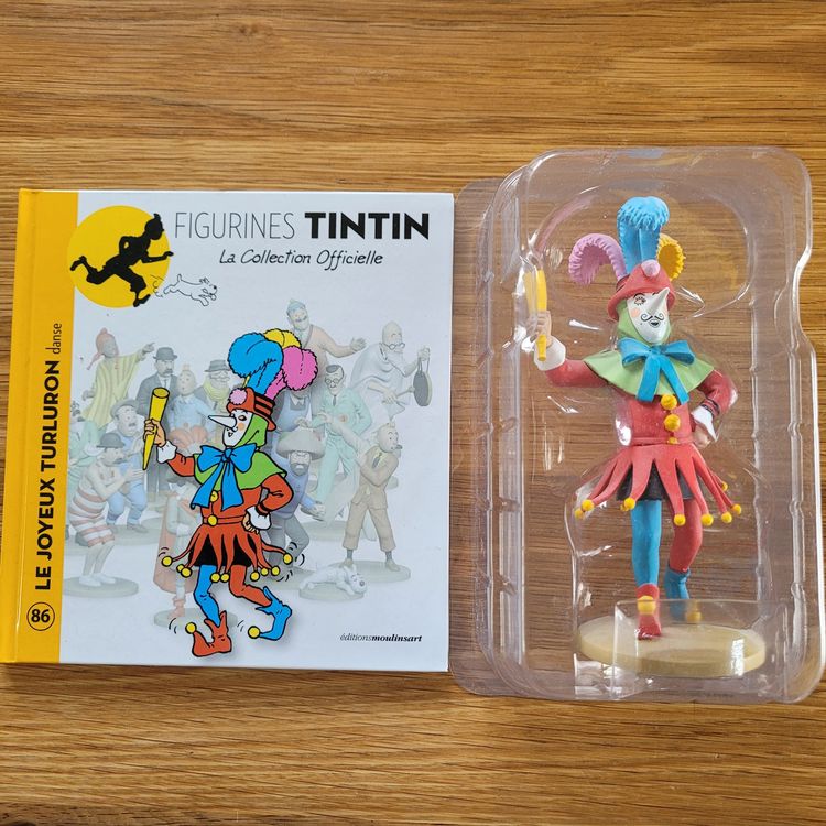Livre Et Figurines Collection Tintin Le Joyeux Turluron | Kaufen auf ...