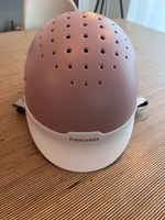 Reithelm Fouganza lila 48-52 xs 1x getragen