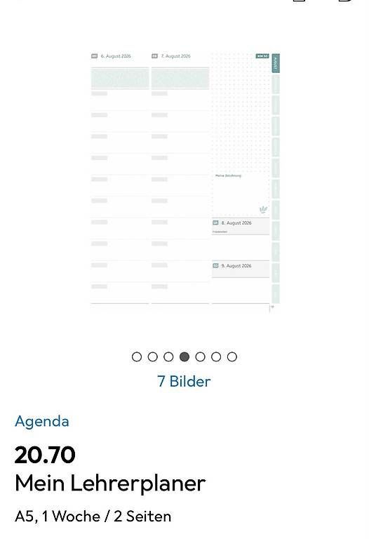 Kalender: Agenda 2026/2027 – Neu und originalverpackt aus Zürich von Ranuu 2