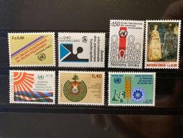UNO Genf 1981 alle Briefmarken des Jahres postfrisch