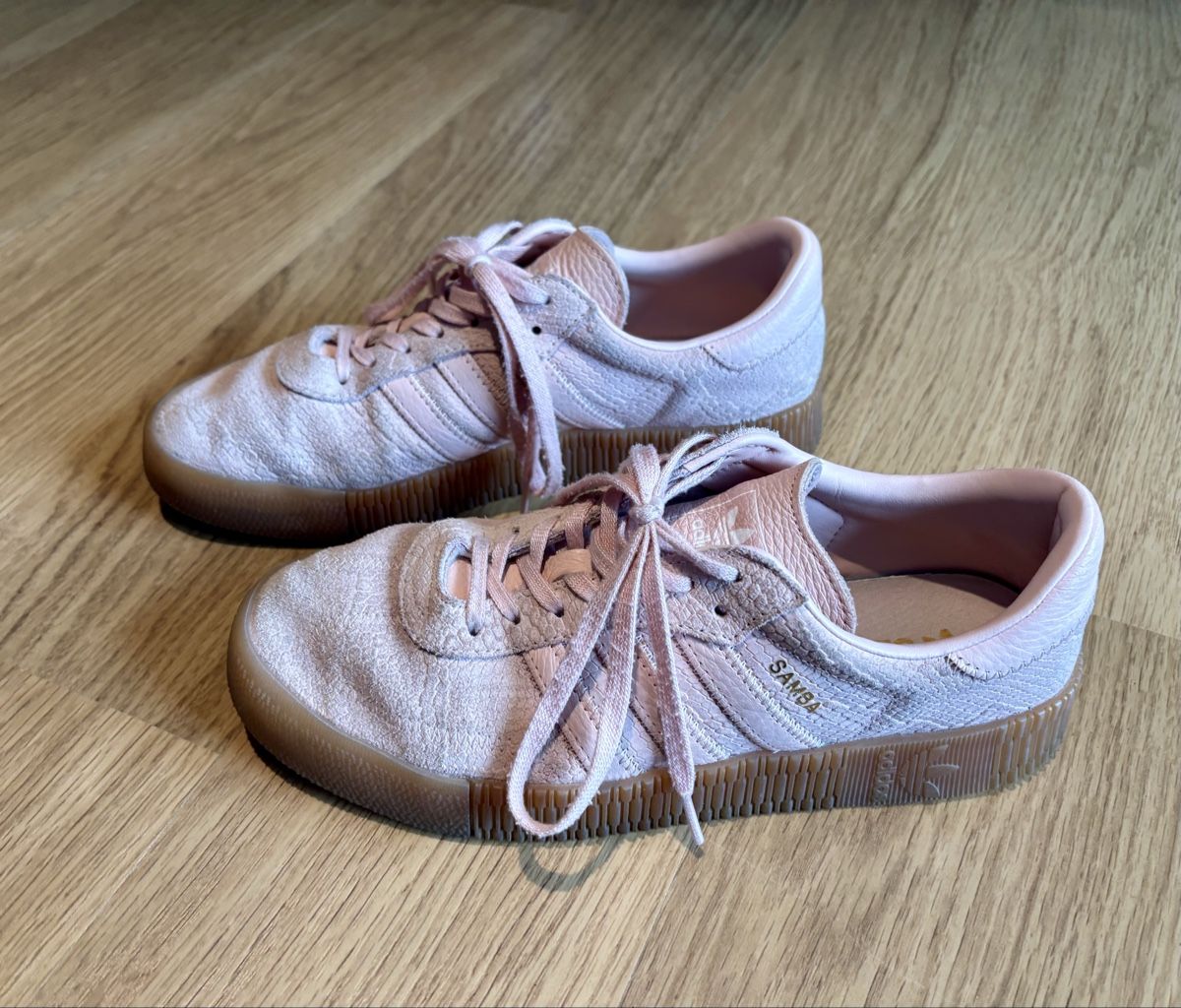 Adidas Scarpe da donna: Adidas Samba High Sole Gum – Usato da Baden venduto da Tiffany6878 7