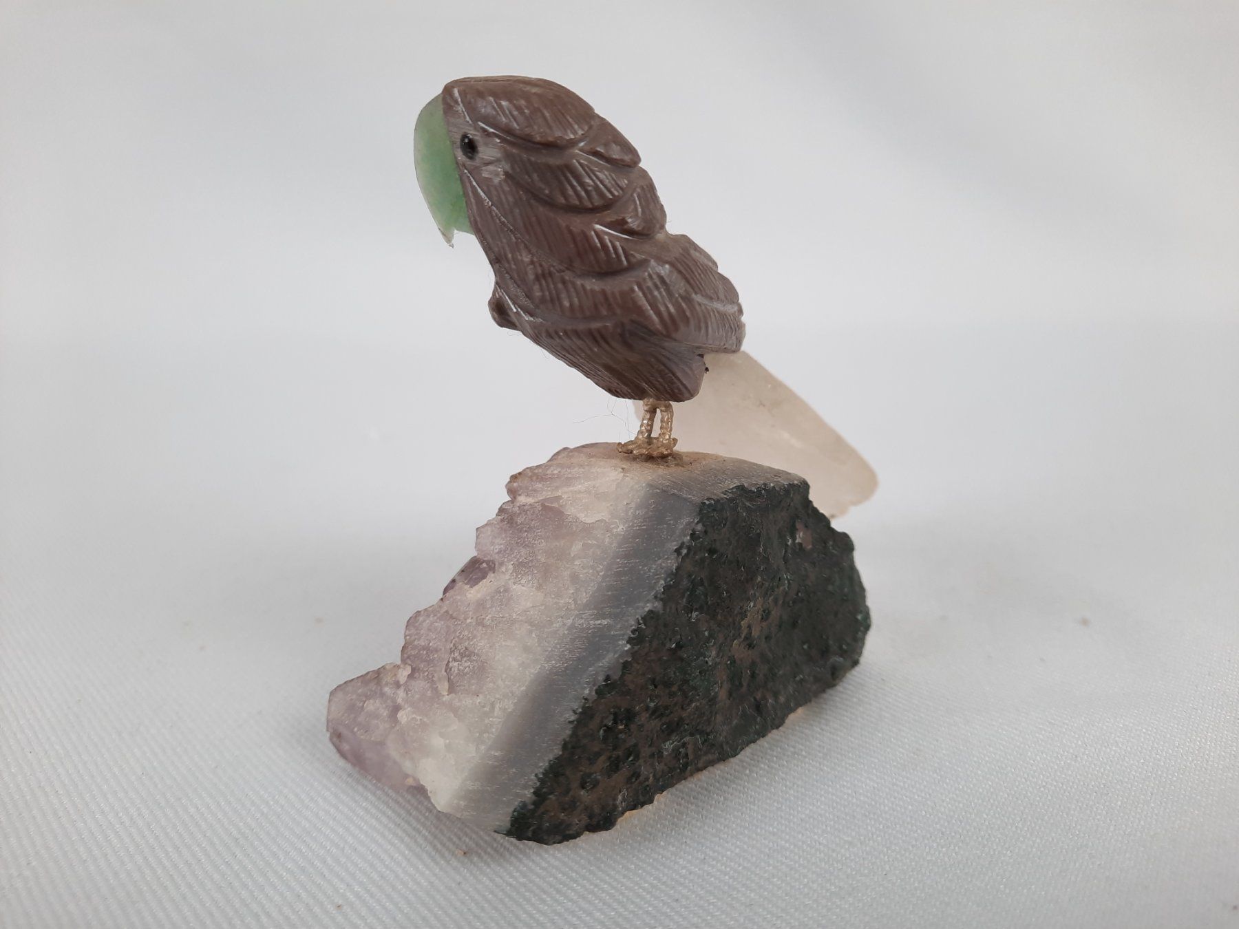 Minerali & Pietre curative: 2 Amethysten mit Vögeln – Usato da Beinwil am See venduto da Restwert_Beinwil 7
