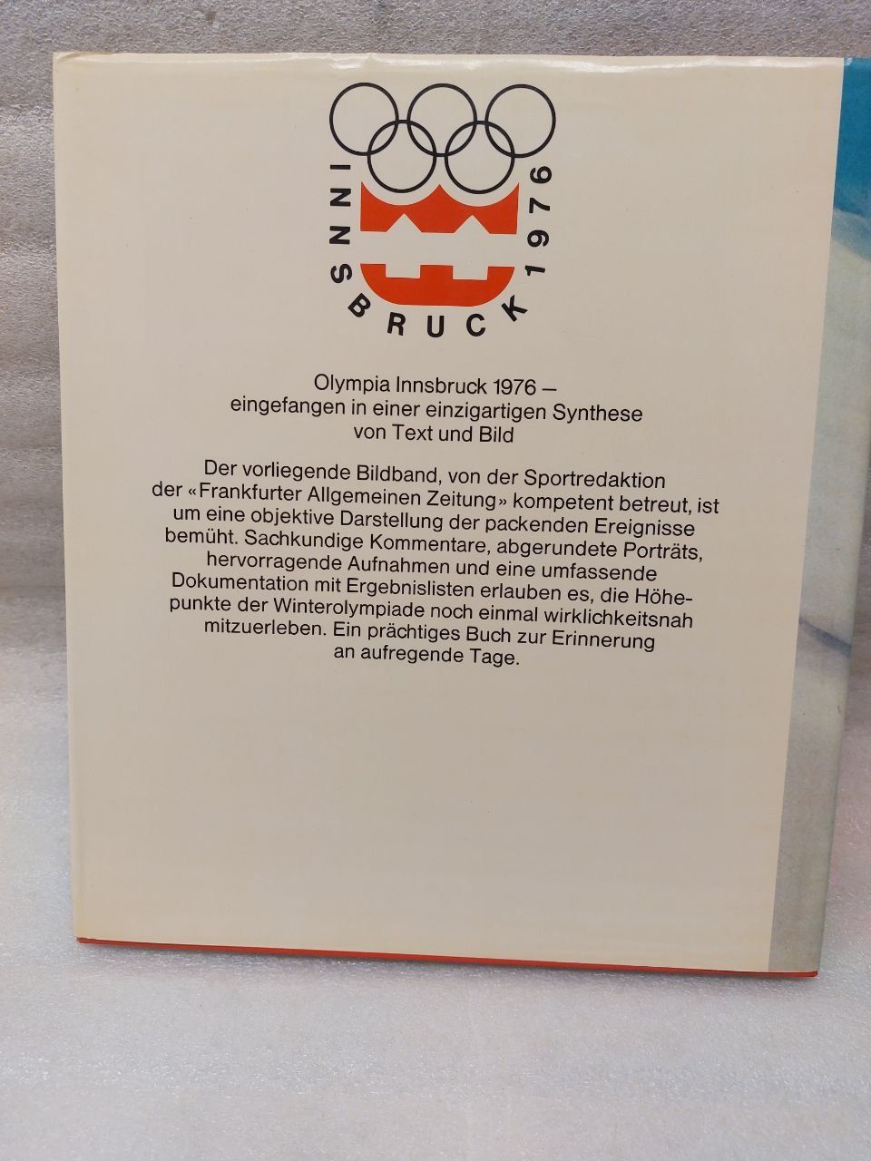 Libri: Innsbruck 1976 Winter Olympics Book – Usato da Pambio Noranco venduto da TREBORLOP 1