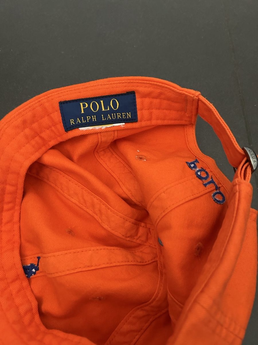 Ralph Lauren Hüte, Mützen & Caps: Polo Ralph Lauren Cap Cappy orange – Gebraucht aus Basel von kitu 2