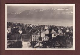 LAUSANNE - Pont Bessières et les Alpes