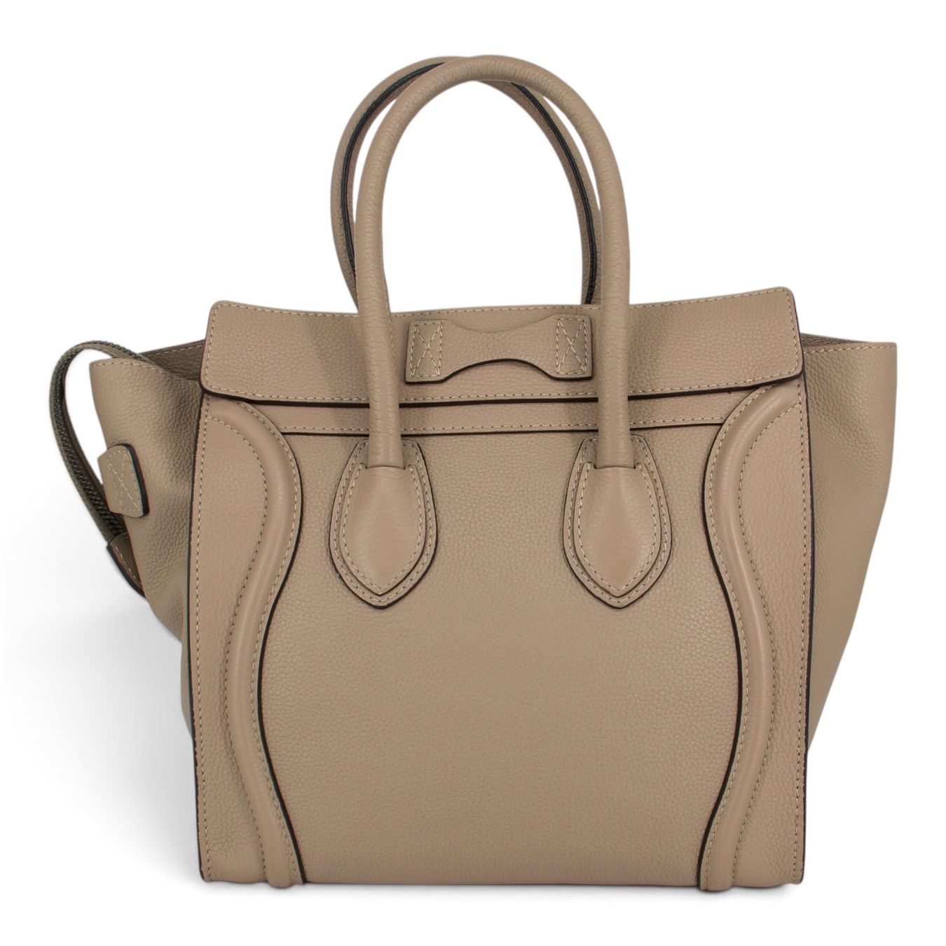 Celine Borse da donna: Céline Micro Luggage beige – Usato da Binningen venduto da Designerlabels 3