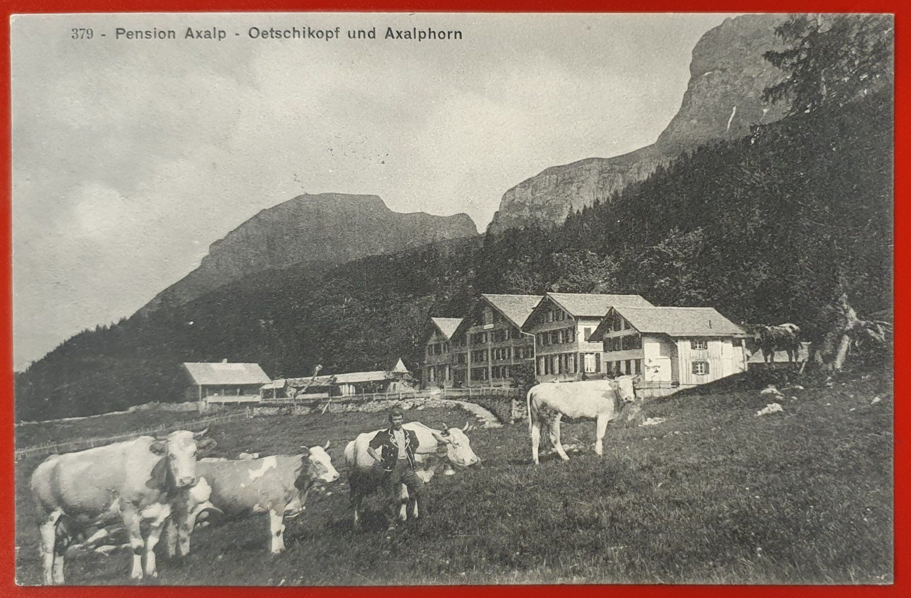 Cartoline postali: Pension Axalp 1912 – Usato da Kreuzlingen venduto da Rschweiz1