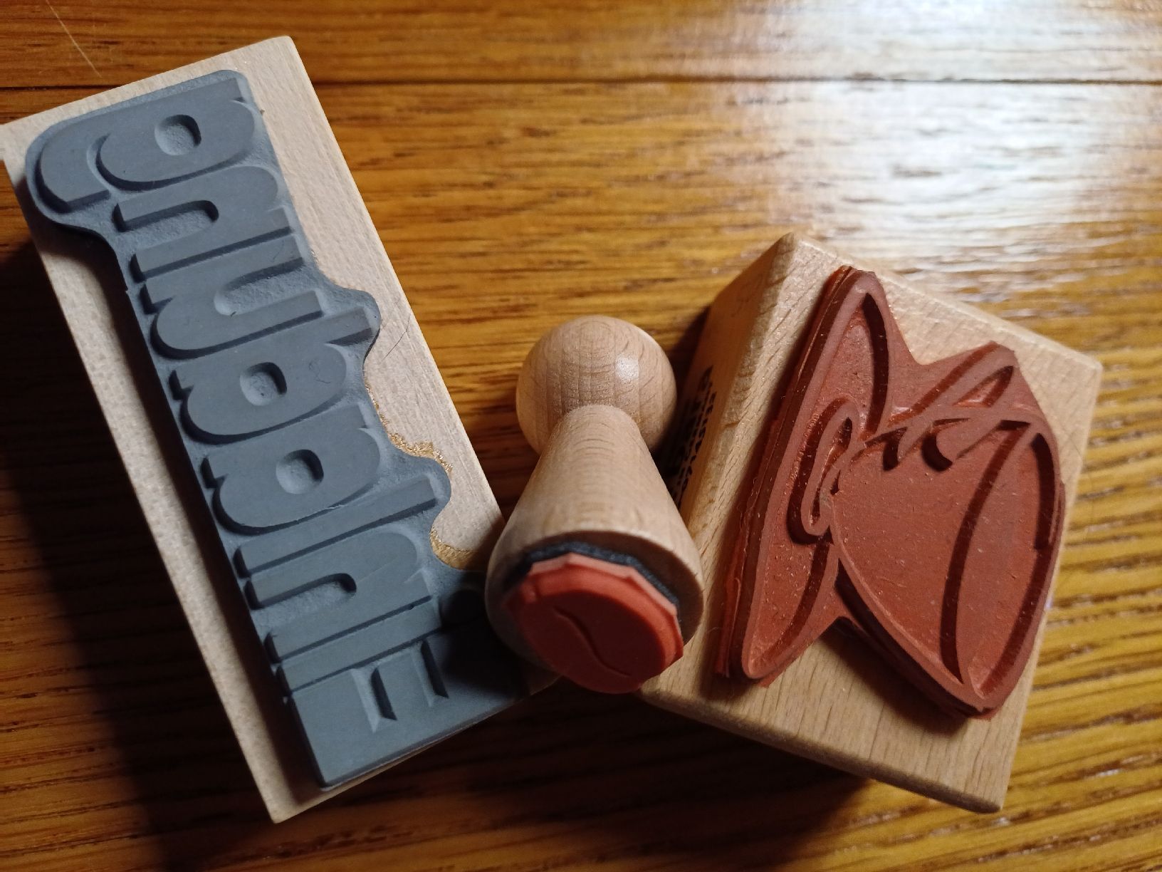 Stempel: 3 neue Holzstempel – Neu (gemäss Beschreibung) aus Gächliwil von lesidees 4