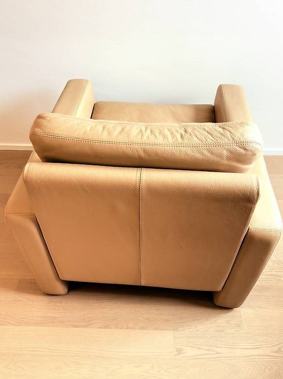 Poltrone: 2x Echtledersessel beige – Usato da Zürich venduto da ysc_b6q2 2