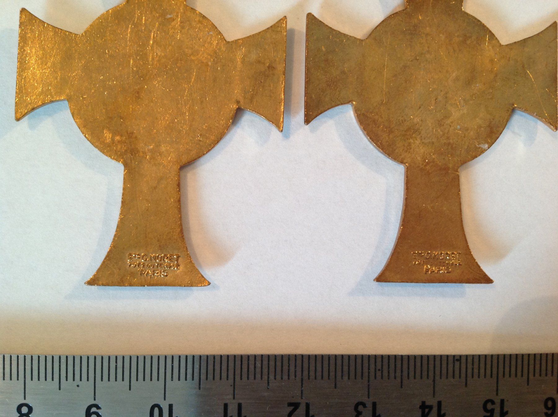 Medaillen: 2x Médaille la suisse romande a n.d. de Lourdes – Gebraucht aus Vuiteboeuf von broticaire 3