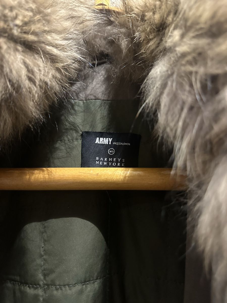 Giacche: Army by Yves Salomon Parka – Usato da Mies venduto da larmela 2