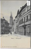 Basel - Rittergasse - animee belebt