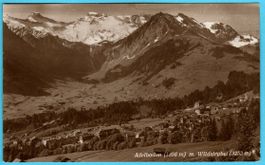 Adelboden mit Wildstrubel im Sommer 1924