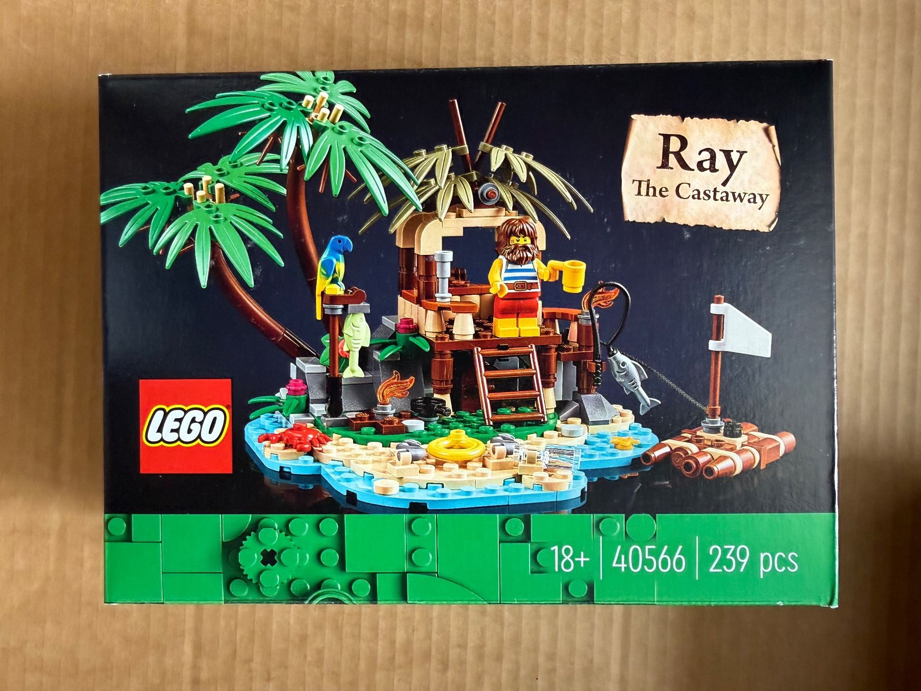 Lego Kit di costruzioni: Lego 40566 - Ray The Castaway – Nuovo e nell'imballaggio originale da Basel venduto da zekzek