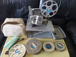 Filmprojektor Bolez Paillard  18-5 mit Zubehör