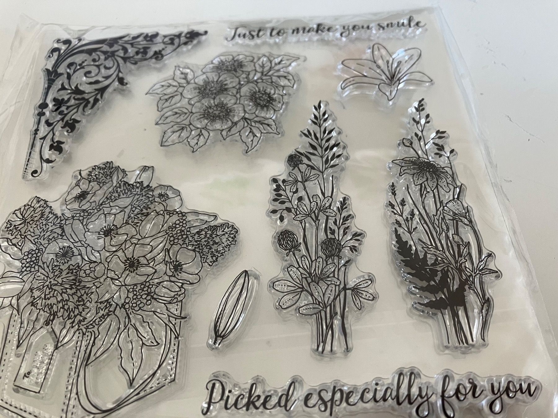 Timbri: Neues Set Motivstempel  Blumen – Nuovo e nell'imballaggio originale da Effretikon venduto da wenuss 2