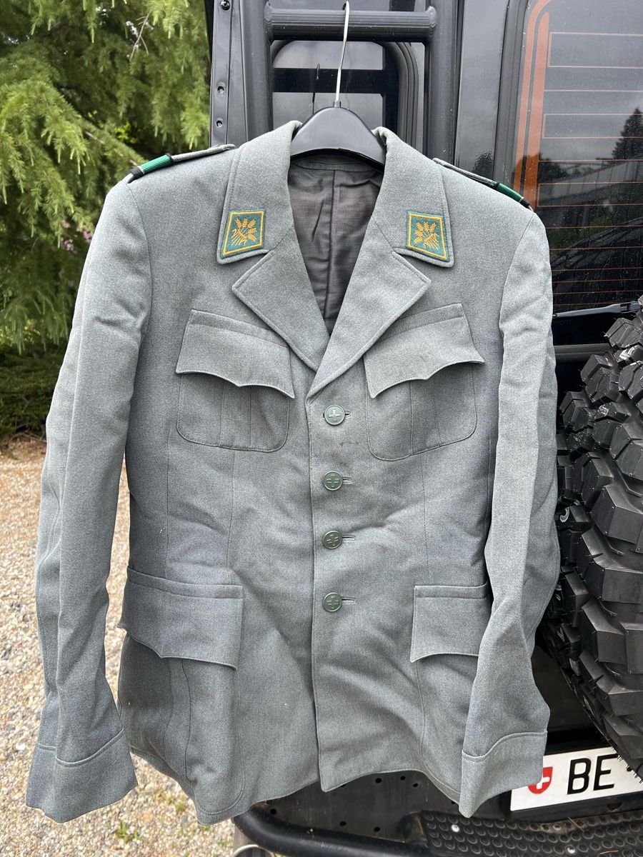 Schweizer Armee Uniformi: Uniform Jacke Militär Armee Schweizer Grösse M – Usato da Burgdorf venduto da MoyaK 5