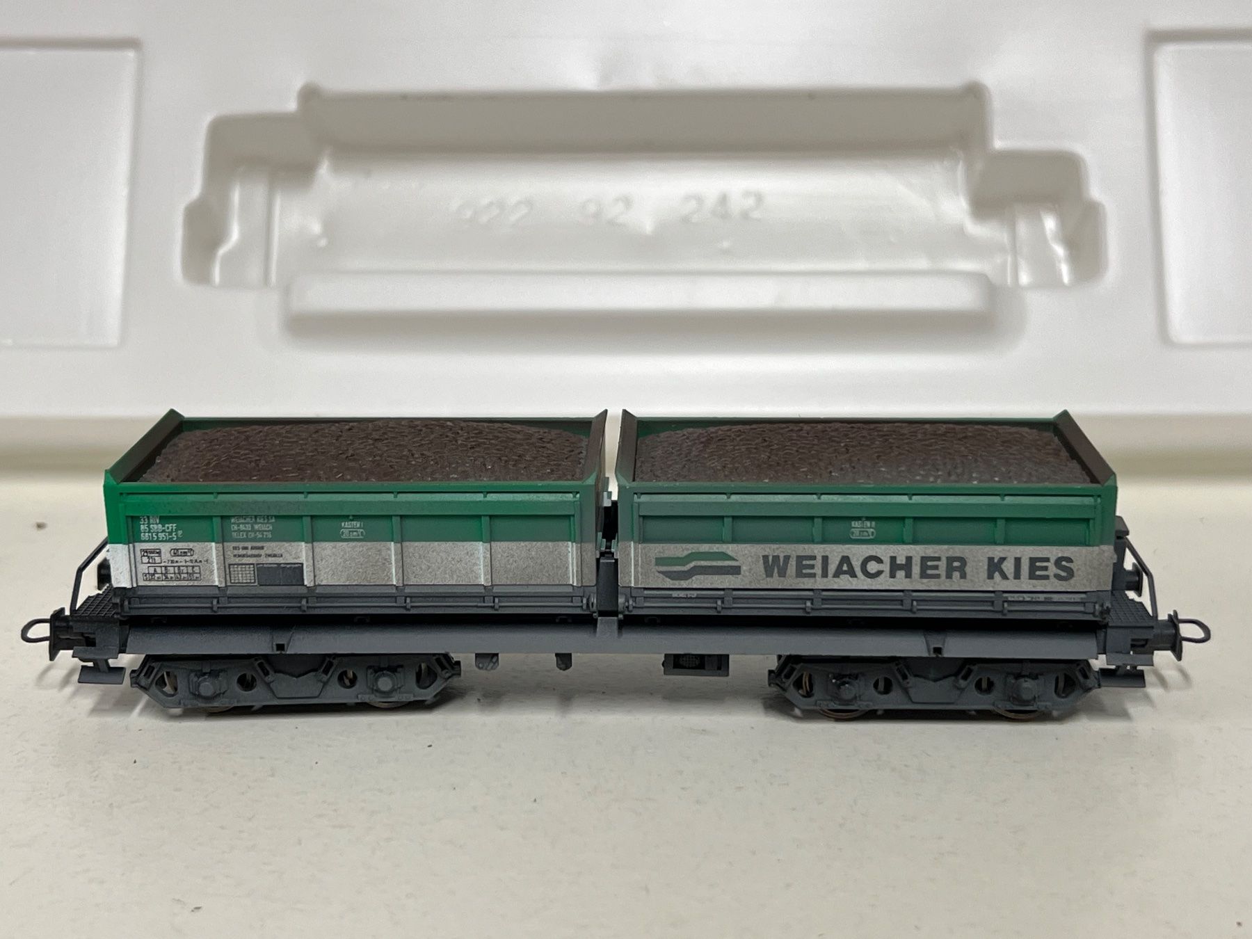 Liliput Modellini di ferrovie: Liliput WEIACHER KIES  H0 SBB DC – Nuovo (secondo la descrizione) da Geroldswil venduto da TopTrain54 1