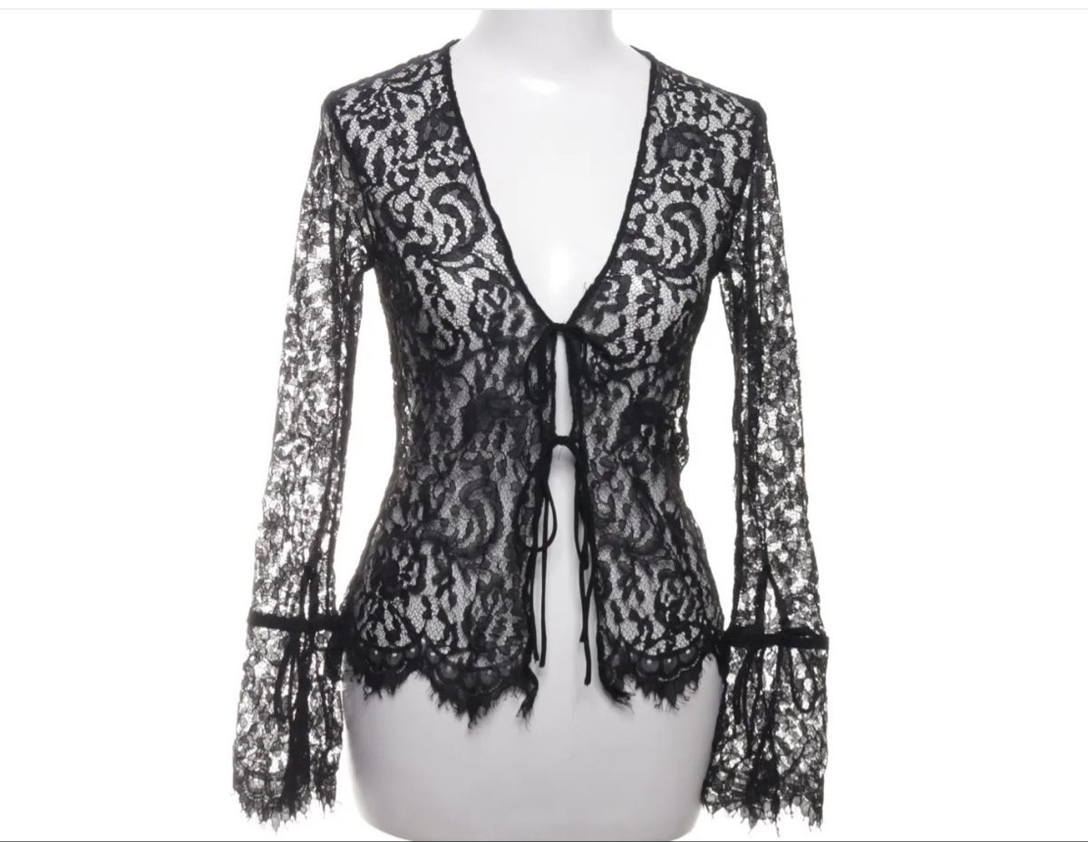 Mango Camicette: Spitzenbluse Edition Mango x Camille – Nuovo e nell'imballaggio originale da Muttenz venduto da stoeberi01