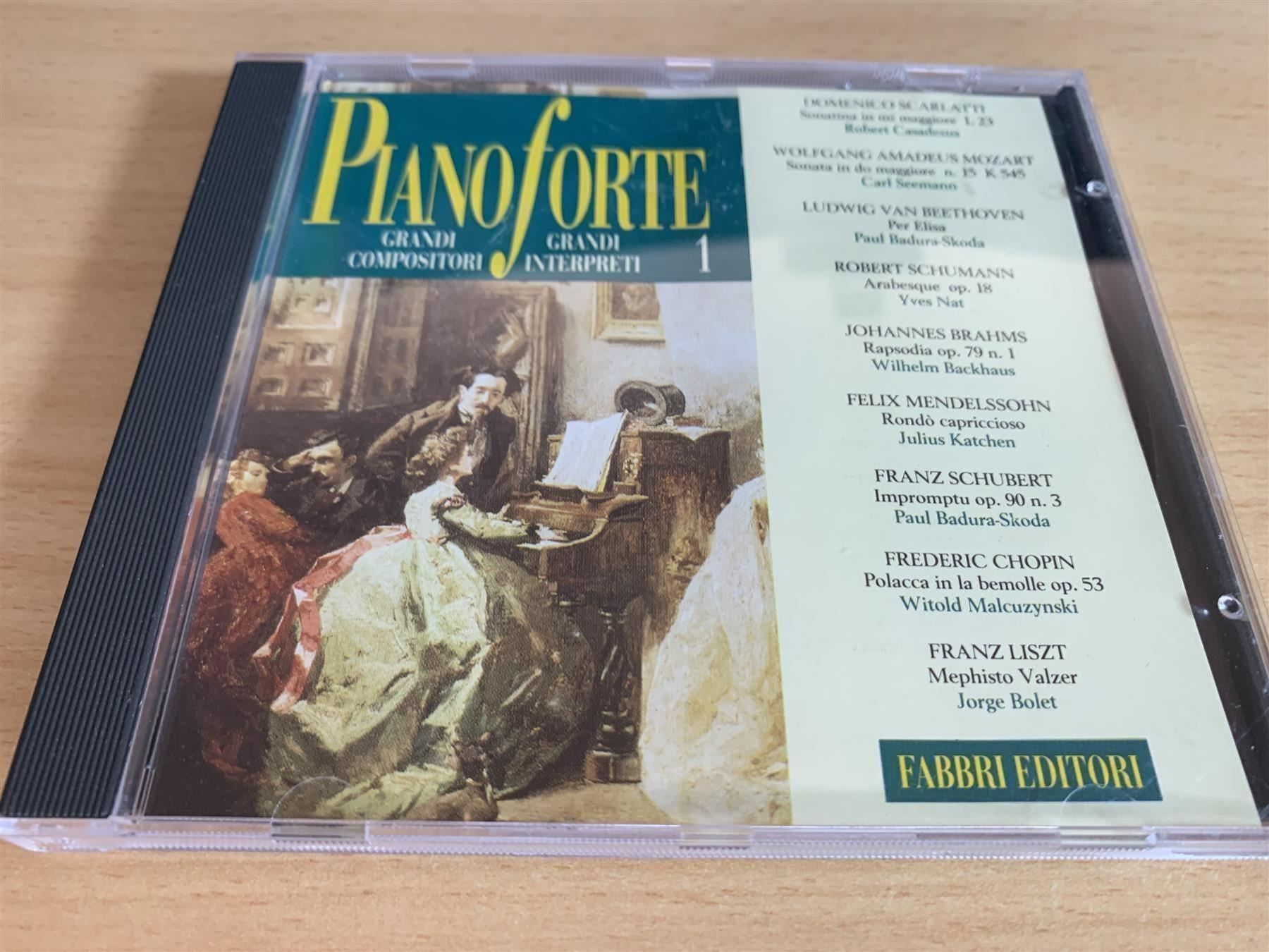 CD: Various – Pianoforte 1 – Usato da Rikon im Tösstal venduto da Alpenmutz